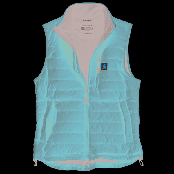Carhartt Men's OV2286 M RD RlxdFit LW Ins Vst S REG Insulated Relaxed Moss OV2286-M / 102286-MOSSREG - main